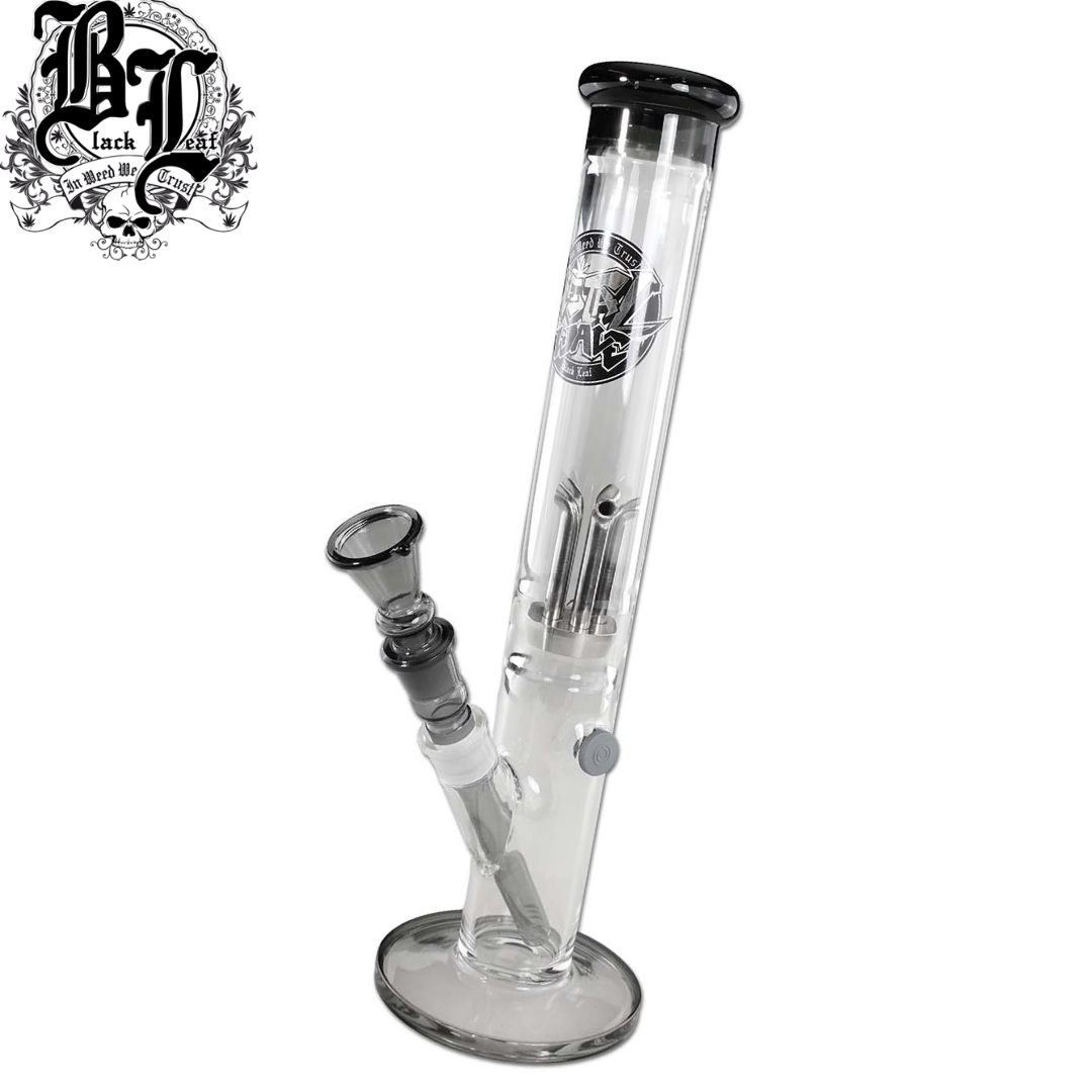 Glasbong, Black Leaf®, Metal Wave, Zylinder
